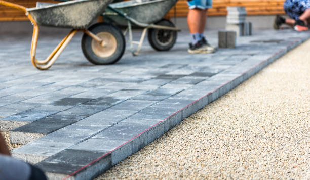 Permeable Paver Driveway in Baird, TX